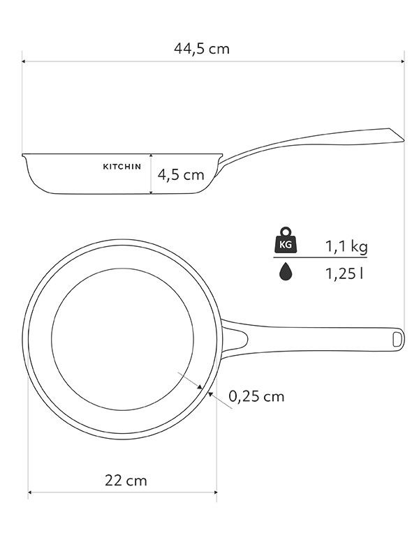 Pfanne 22 cm